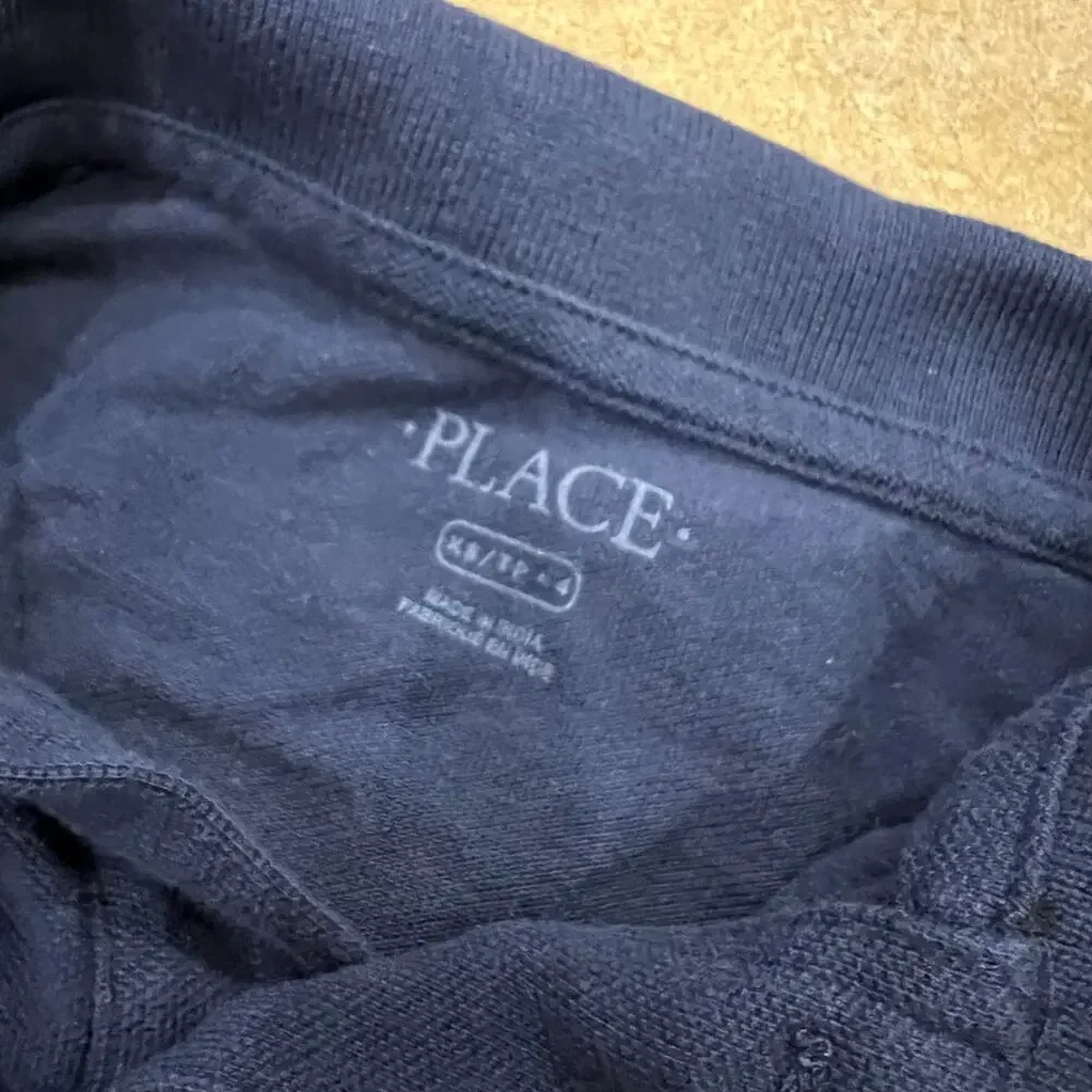 The Children's Place Navy Collared Top Size XS (4)